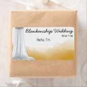 グループ収集金ゴールド水色ラベル名タグ ラベル (インサイチュ)