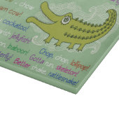 グループ、アリゲーターからさよなら幸運 カッティングボード (角)