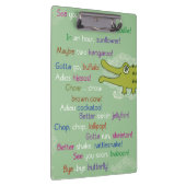 グループ、アリゲーターからさよなら幸運 クリップボード (右)