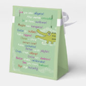 グループ、アリゲーターからさよなら幸運 フェイバーボックス (裏面サイド)