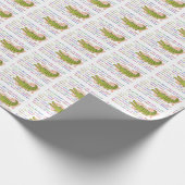 グループ、アリゲーターからさよなら幸運 ラッピングペーパー (角)