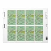 グループ、アリゲーターからさよなら幸運 ラベル (フルシート)