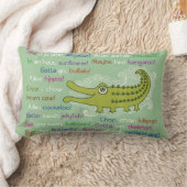 グループ、アリゲーターからさよなら幸運 ランバークッション (ブランケット)