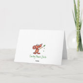 グループ、オオカミ、オオカミ動物自然からの誕生日、 カード (裏面)