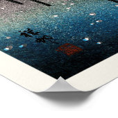 グループ・オブ・エグレッツ大原小村日本の鳥プリント ポスター (角)