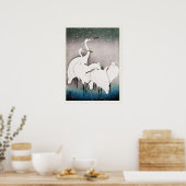 グループ・オブ・エグレッツ大原小村日本の鳥プリント ポスター (キッチン)