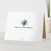 グループ、バイオリン、音楽から特大セレナーデ カード (裏面)