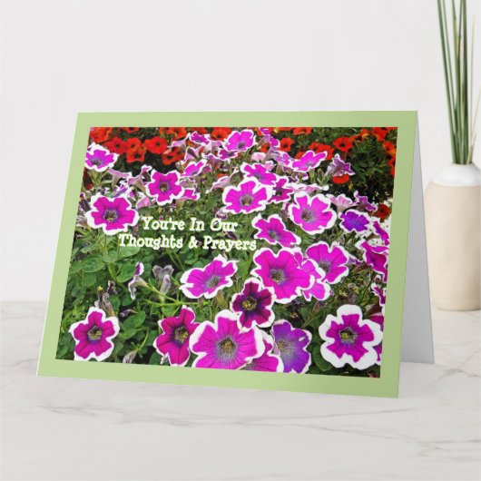 グループ/フローラ/特大から元気になる カード (正面)