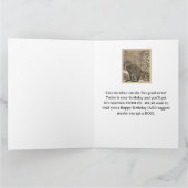 グループ/ユーモア/ネコからのオーバーサイズ誕生日カード カード (内部)