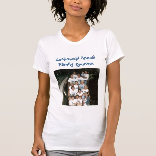 グループ-巡航、Zuchowskiの年次家族会 Tシャツ (正面)