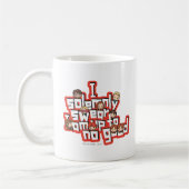 グループ「私は誓う厳粛に私は良くはない™」 コーヒーマグカップ (左)