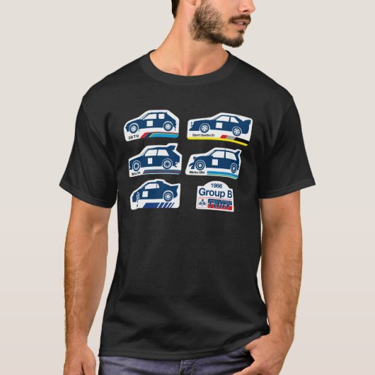 グループBの再結集車のTシャツ Tシャツ (正面)