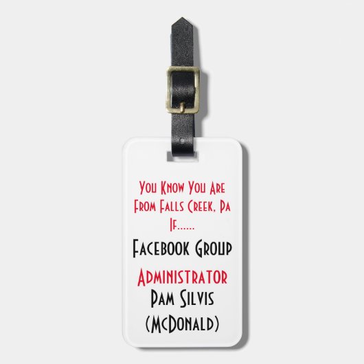 グループIDの締縄かLugageのラベル ラゲッジタグ (正面縦)