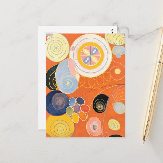 グループIV、第3番。10番目に大きい青少年のアーモダント ポストカード (正面/裏面インサイチュ)