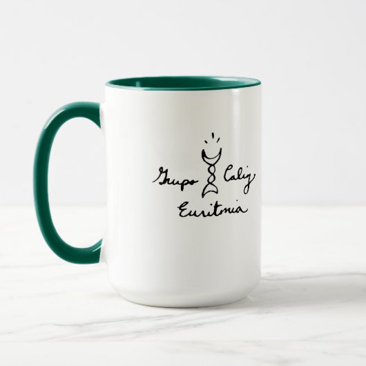 グルーポカリーズありがとうマグ マグカップ (左)