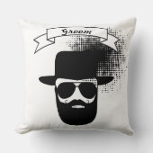 グルーミングお尻グラスグルーヴィハットハンドルバームスッシュ クッション (正面)