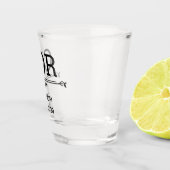 グルーミングイニシャル ショットグラス (右)