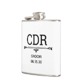 グルーミングイニシャル フラスク (左)