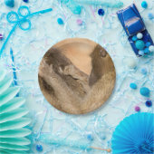 グルーミングヒヒ ペーパープレート (パーティー)