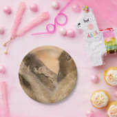 グルーミングヒヒ ペーパープレート (パーティー)