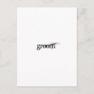 グルーミング ポストカード