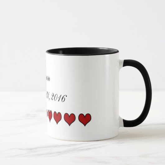 グルーミング | 結婚s マグカップ (右)