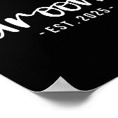 グルームエスト2025の結婚したブライダルパーティ結婚バッチェル ポスター (角)