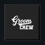 グルームクルーのグルームスマン結婚バチュラーパーティのグループ マグネット<br><div class="desc">グルームクルーGroomsmanバチュラーパーティ結婚のグループマッチングT</div>