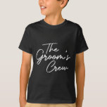 グルームクルーバチュラーパーティグルームメンズスタググループアウト Tシャツ<br><div class="desc">グルームクルーバチュラーパーティグルームメンズスタググループコーディネート</div>