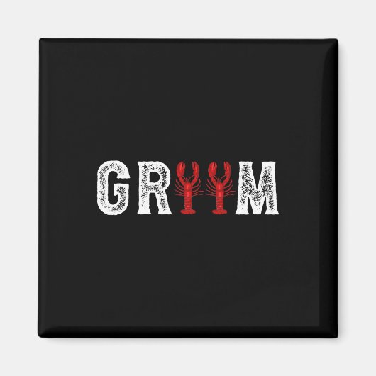 グルームクロフィッシュホーチゼイットパートナールック マグネット (正面)