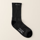 グルームコールドおもしろい足ウェディングデイソックス ソックス (左内側)