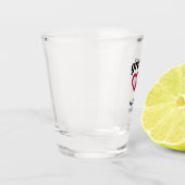 グルームショットパーソナライズされたグラス ショットグラス (左)
