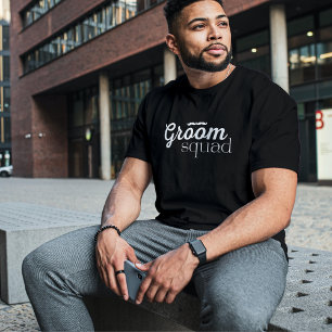 グルームスクワッド グルームズメン バチェラーパーティー Tシャツ