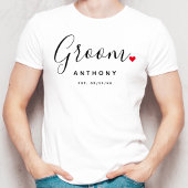 グルームスタイリッシュ結婚ズ Tシャツ