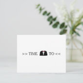 グルームスマンに合う時間 招待状 (スタンド正面)