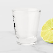 グルームスマン花婿介添人のプロポーザルアンクルサム私が欲しい ショットグラス (右)