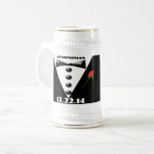 グルームスマン・スタイン - ビールジョッキ (正面左)