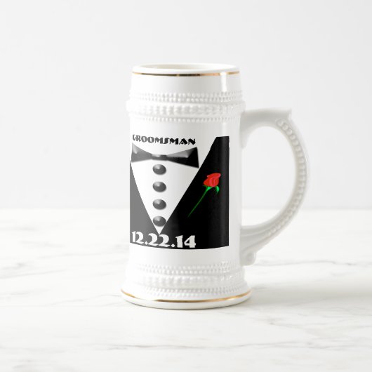 グルームスマン・スタイン - ビールジョッキ (右)