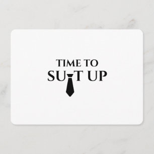 グルームスマン·プロポーザル·カモダンード·ラグジュアリー 招待状