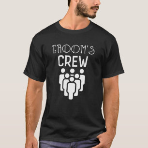グルームズクルーgroomsmenバチュラーパーティギフト tシャツ