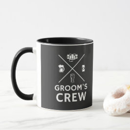 グルームズクルーgroomsmenバチュラーパーティ マグカップ