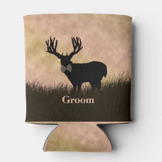 グルームディアスタグシルエット狩り 缶クーラー (裏面)