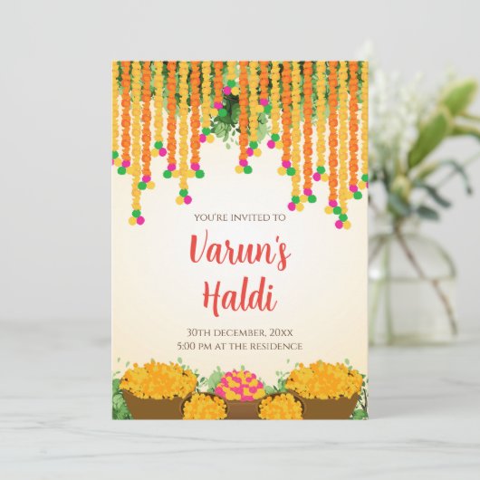 グルームハルディ招待状デジタルボーイピティカード 招待状 (スタンド正面)