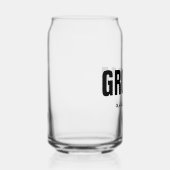 グルームパーソナライズされた名 ガラス缶 (右)