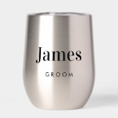 グルームパーソナライズされた結婚ズ (背面)