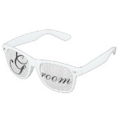 グルームパーティーシェード レトロサングラス (アングル)