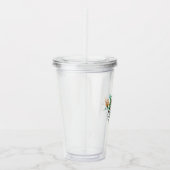 グルームメキシコフォークフローラモノグラム アクリルタンブラー (右)