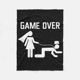 グルーム結婚おもしろいのバチュラーパーティ_6 フリースブランケット