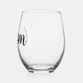 グルーム結婚ズ ステムなしワイングラス (左)