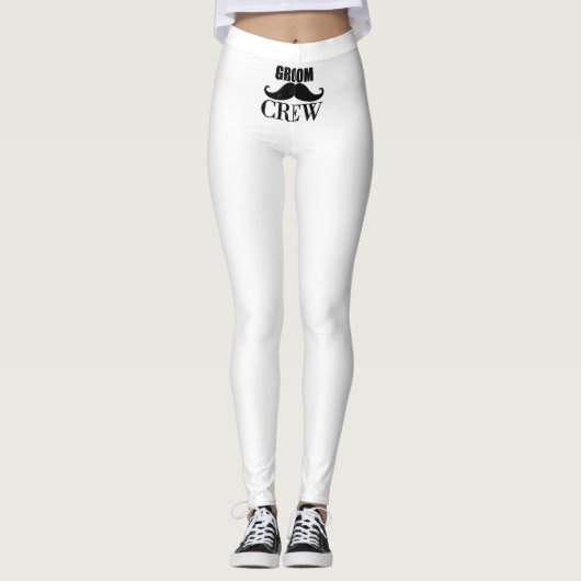 グルーム·クルー·バチュラーパーティズ·ブ結婚ラック·ギフト レギンス (正面)